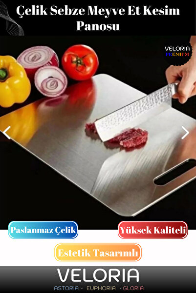 Veloria Premium Seri Yüksek Kaliteli Estetik Dayanıklı Kaymaz Paslanmaz Çelik...