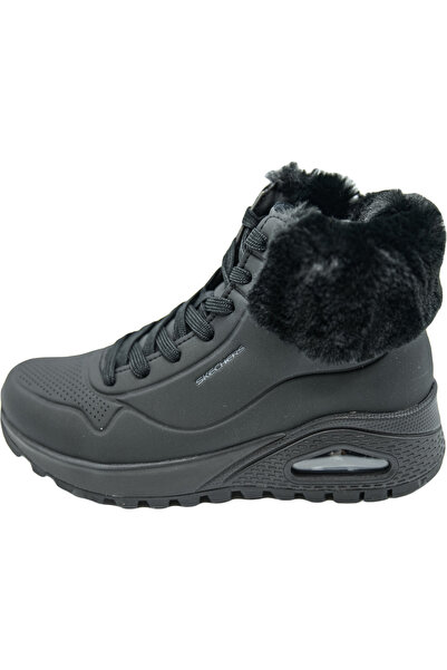 SKECHERS Ghete Skechers Uno RuggedFall Air, Negru, Femei