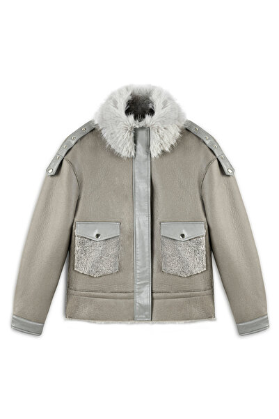 İpekyol Faux Fur Mix Coat