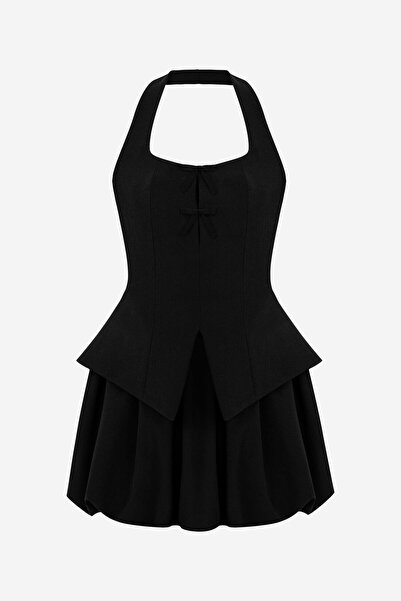 AQUELLA Φόρεμα Allure Μαύρο Μπαλόνι