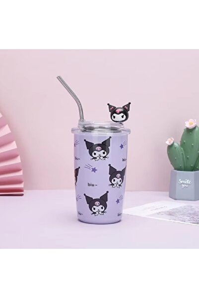 hediyeconcepti Sanrio Hello Kitty Sevimli Termal Yalıtım Kahve Fincanı Kuromi...