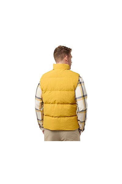 Jack Wolfskin Nordlicht Vest m Men's Vest A60089-69 Yellow