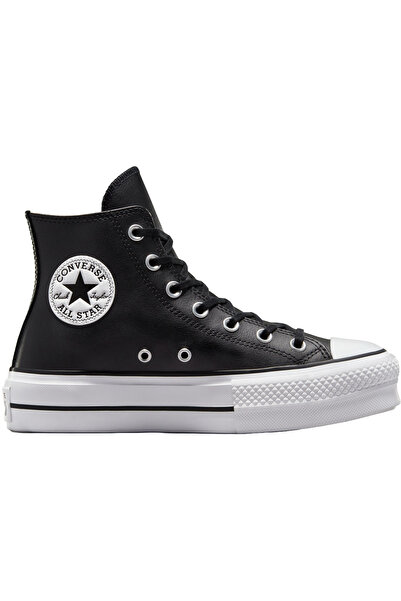 Converse Platform sneakers Chuck Taylor All Star Lift Leather High Top, Black, Unisex