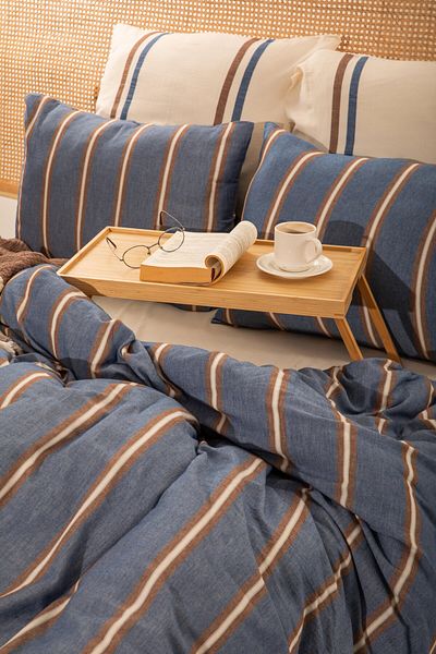 MYLASA HOME Комплект завивки Mylasahome 100% памук Harmony Premium, двоен, 200 x 220 см