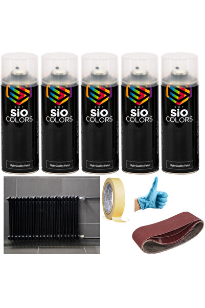 sıocolors 5 ADET ISIYA DAYANIKLI PETEK-KALORİFER-RADYATÖR-KLİMA VERNİKLİ SPRE...