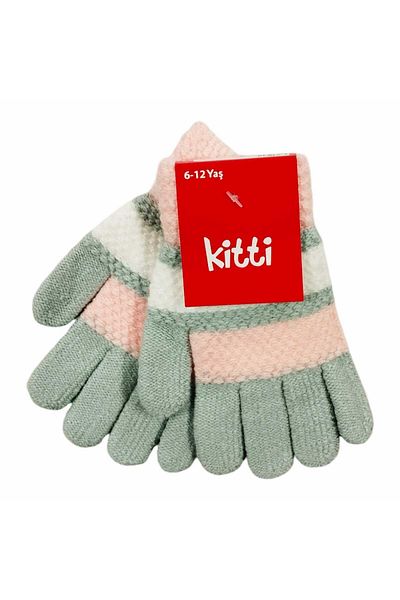 Kitti Girl's 6-12 Years Knitted Gloves