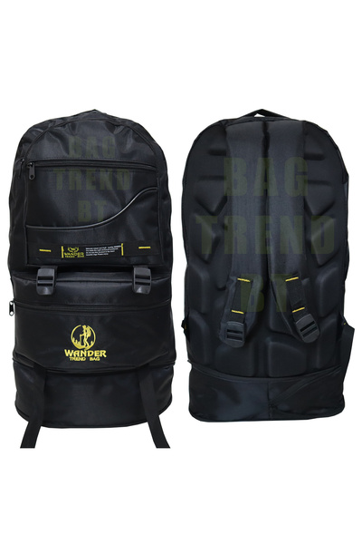 Bag Trend BT Large Size Camping Backpack,Camping Bag,(Black)