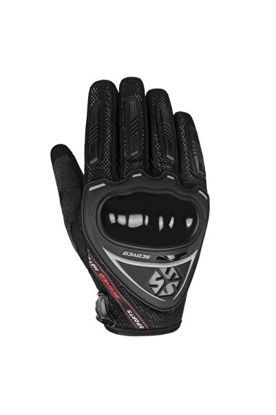Scoyco Mc44 Kadın Korumalı Motosiklet Eldiveni Siyah