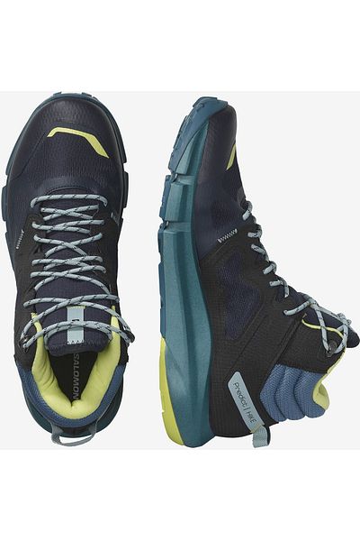 Salomon Boty Salomon Predict Hike Mid Gore-Tex, Modré, Pánské
