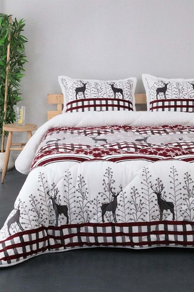 Romans Double Quilt Set Comforter (1 Quilt + 2 Pillowcases)