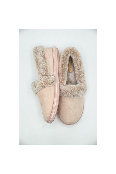 SKECHERS Pantofle Skechers Cozy Campfire-Team Toasty, Béžové, Dámské