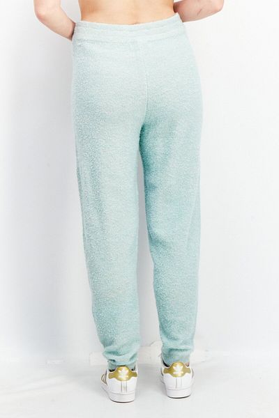 Guess Women Regular Fit High Rise Wide Leg Trouser, Mint Green