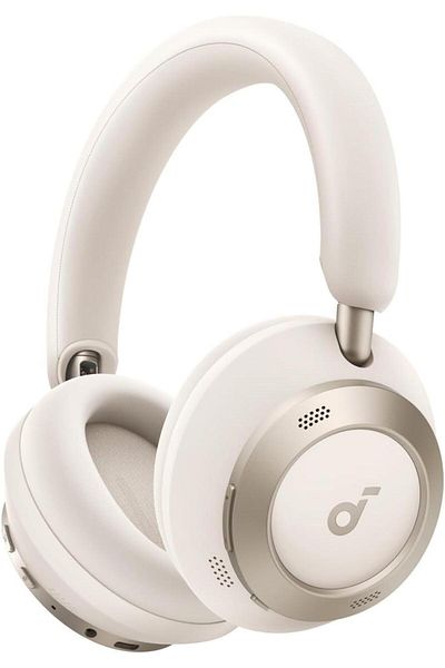 Anker Soundcore Space One Pro Foldable Over-Ear Bluetooth Headset - Cream - A3062