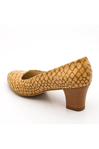 İriadam 40 - 41 - 42 - 43 - 44 1023 Taba Anaconda Large Size Shoes
