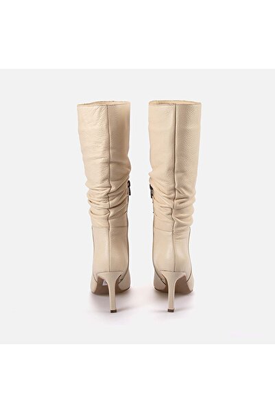 KEMAL TANCA Hakiki Deri Kadın Topuklu Çizme 760731