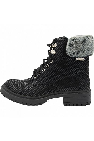 Pepe Jeans Γυναικείες μπότες Pepe Jeans Collie Sky Black