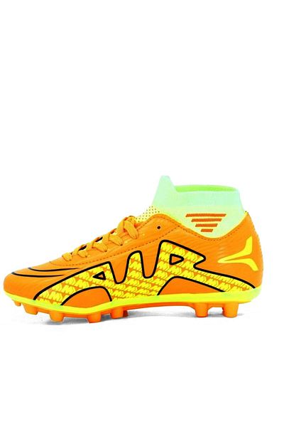 Twingo Men's Crampons with Comfortable Useful Socks Astroturf Field Shoes Orange