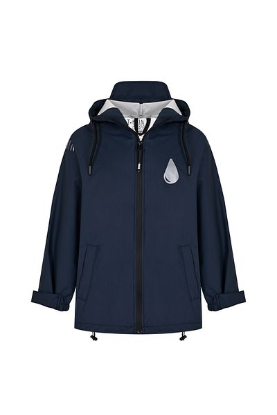 T Rain Waterproof Reflector Printed Children's Raincoat with Bag