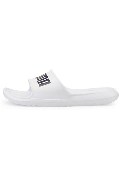 Puma Žabky Puma Divecat V2 Lite Slide, bílé, unisex