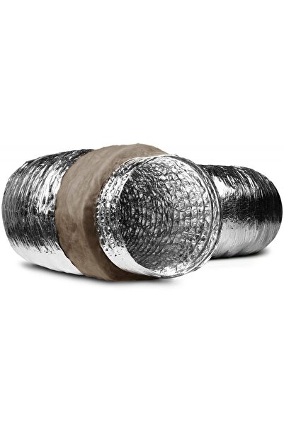 Genel Markalar 102 mm AFS Ses ve Isı İzolasyonlu Esnek Hava Kanalı 10 Metre