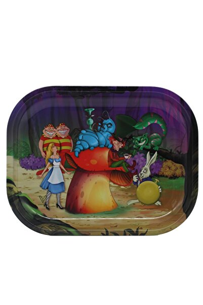 Grow Wizard Küçük Metal Tepsi Alice Forest