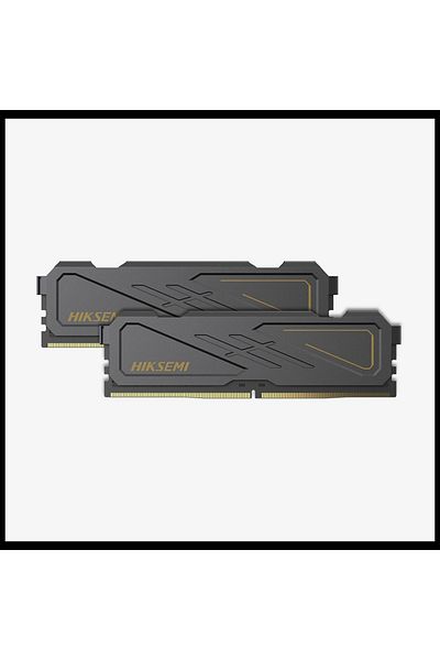 Hiksemi Hıksemi Armor Black Ddr4 Memory - 32Gb (2X16Gb), 3200Mhz, Cl22, Xmp 2.0, with Heatsink, Desktop