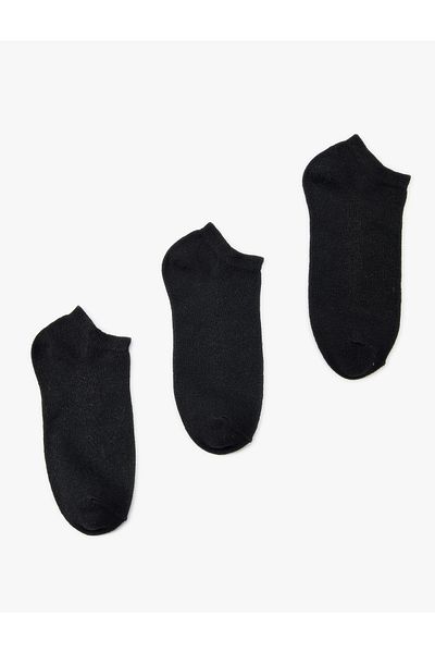 Koton Σετ 3 κάλτσες μποτάκια Basic Cotton Blended