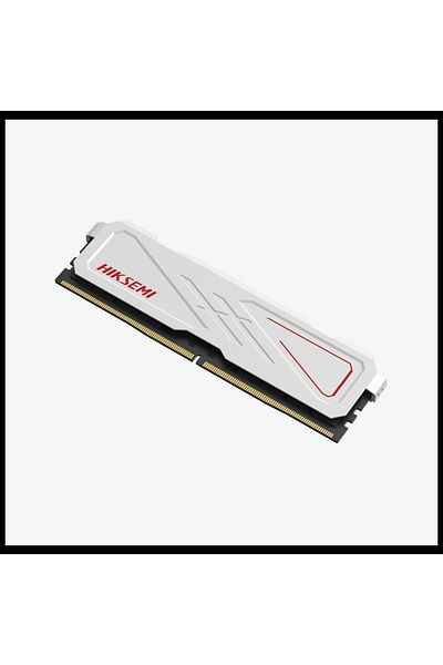 Hiksemi Hıksemi Armor White Ddr4 3200Mhz Cl22 Xmp 2.0 16Gb Heatsink Desktop Gaming Ram