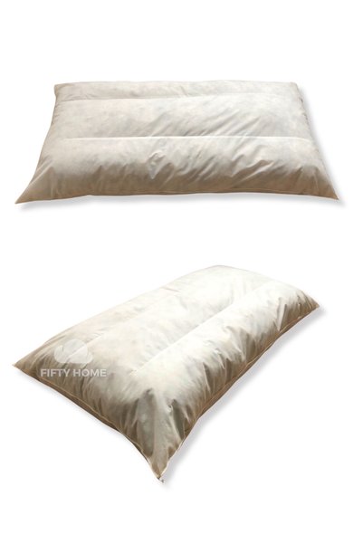 Fifty Home 4-Piece Large Back Cushion Inner Pad - Special Sizes - Seat Back Cushion with Mattress Strap Model