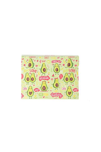 VUKİ Bloc de note model cu scrisori de avocado
