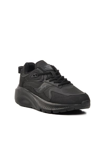WALKWAY Black-Black Women's Sports Shoes