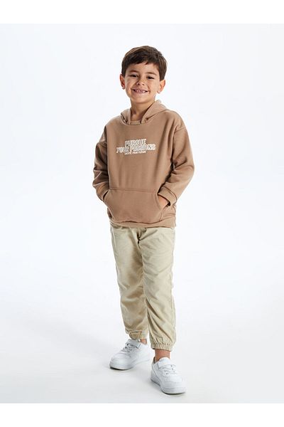 LC Waikiki Lcwk Hooded Printed Boys' Sweatshirt