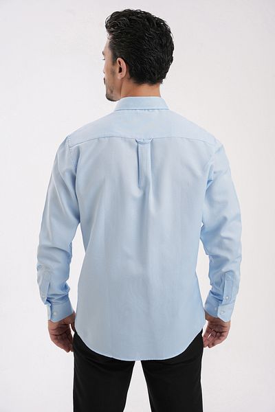 Yiğittekin Yiğtekin Oxford Collar Buttoned Men's Shirt