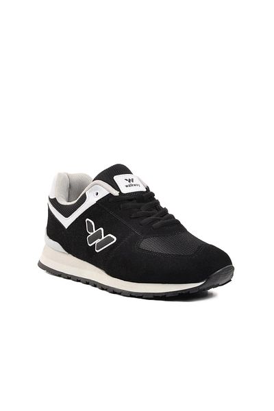 WALKWAY Black-white Women's Sports Shoes