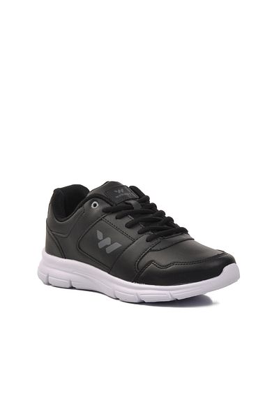 WALKWAY Black-white Men's Sports Shoes
