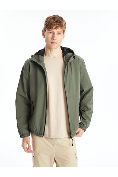 LC Waikiki Ανδρικό παλτό Standard Mold Hooded - W40438Z8