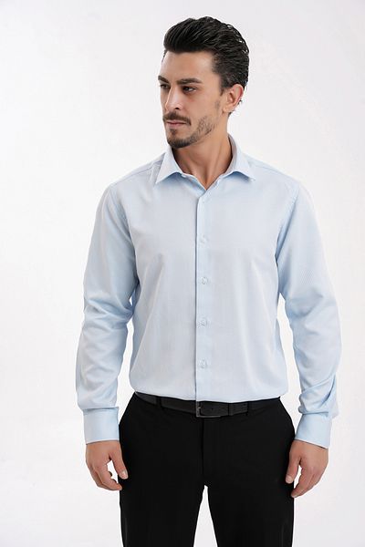 Yiğittekin Dobby Textured Men's Shirt