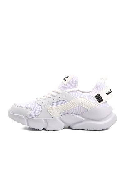 WALKWAY Pantofi sport albi unisex