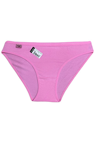 Nana & Mayka Moda Tutku 6-pack Γυναικεία ελαστάνη βαμβακερά χτενισμένα εσώρουχα μπικίνι S - M -L 715 Ροζ