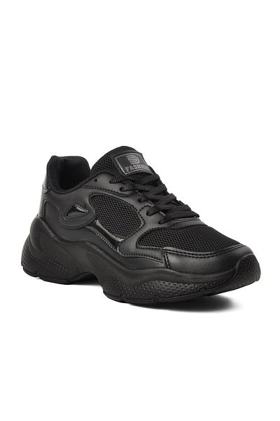 WALKWAY Black Women's Sports Shoes