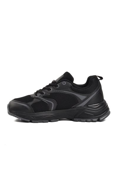 WALKWAY Black-Smoked Unisex Sports Shoes