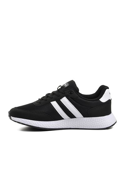 WALKWAY Black-white Men's Sports Shoes