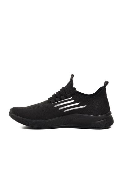WALKWAY Black Unisex Sports Shoes