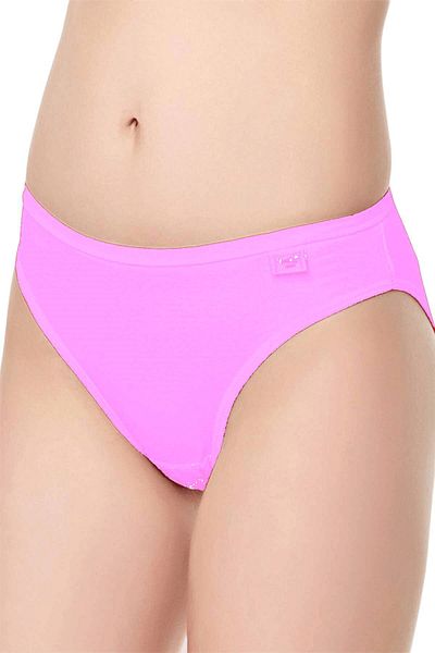 Nana & Mayka Moda Tutku 6-Piece Women's Bikini Slip Panties - Elastane Cotton Combed Cotton, Solid Cut S-M-L, 715