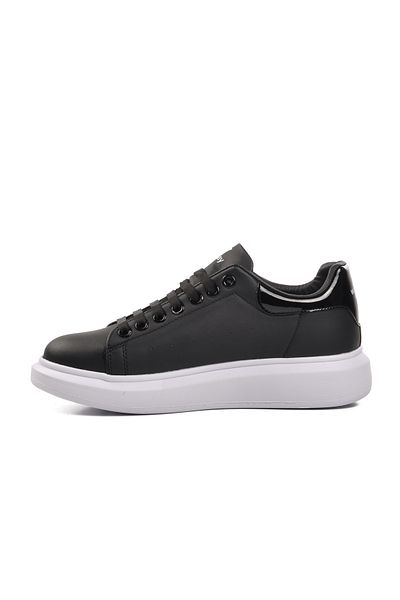 WALKWAY Black-white Men's Sports Shoes