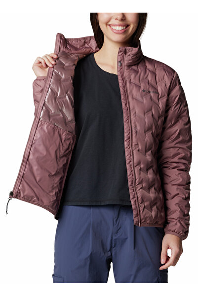 Columbia Mor Delta Ridge II Down Kadın Kaz Tüyü Mont 2088271609_WK5173