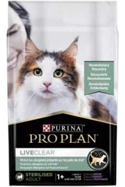 Pro Plan Live Clear Yetişkin Kısırlaştırılmış Kedi Maması Hindi Etli 7 Kg