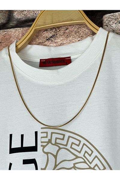Hunors Sportswear & Company Men's White Savage Printed Oversize Crew Neck T-shirt Shorts Set