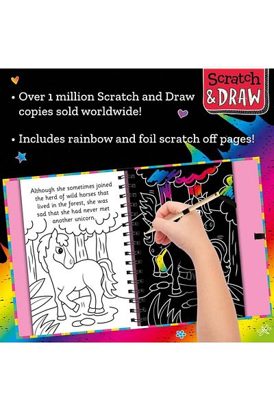 Imagine That Scratch and Draw Interaction for Unicorn and Horses