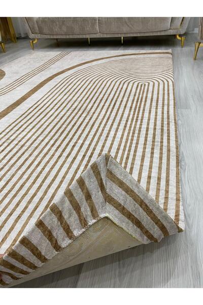 zirvetedarik Velvet Fabric Elastic Rug Cover